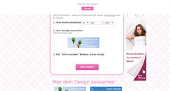 Desktop Screenshot of hochzeitsticker.com